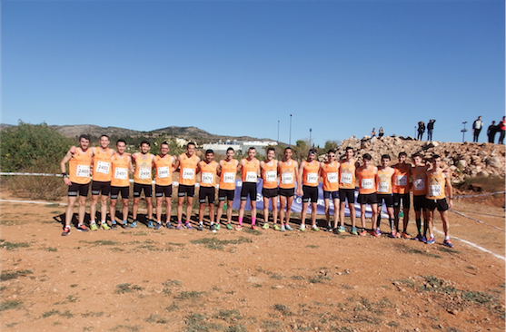 Selección masculina de campo a traves